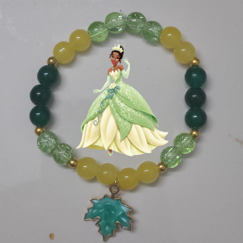 Tiana Inspired Bayou Water Lily Bracelet