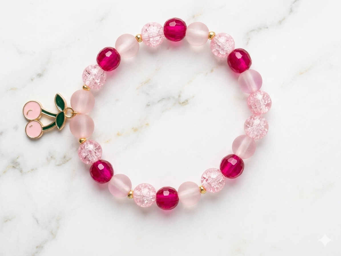 The Cerise Blossom Signature Bracelet