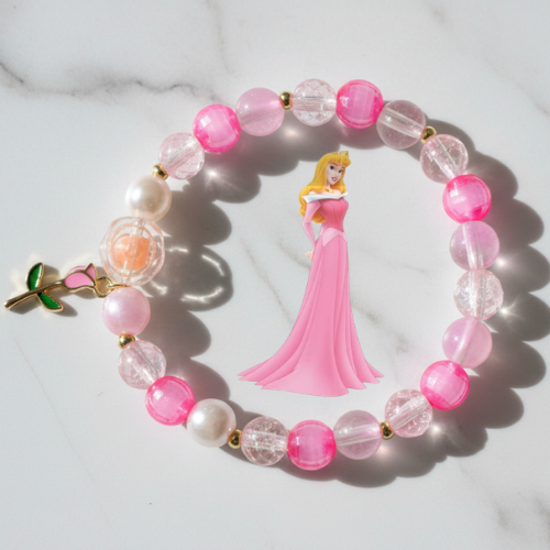 Aurora Inspired Sleeping Beauty Briar Rose Bracelet